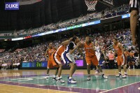 7-6, 16:37 - Carrem tries for the layup but Lyndra Littles is there for the Cavs...