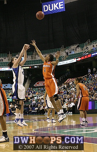 Alison missed this jumper