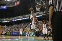 12-8, 13:38 - ...the real foul came from Littles as Wanisha drove strong.