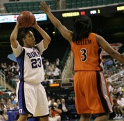 14-10, 12:50 - ...but she boarded her own miss, and ran the offense...