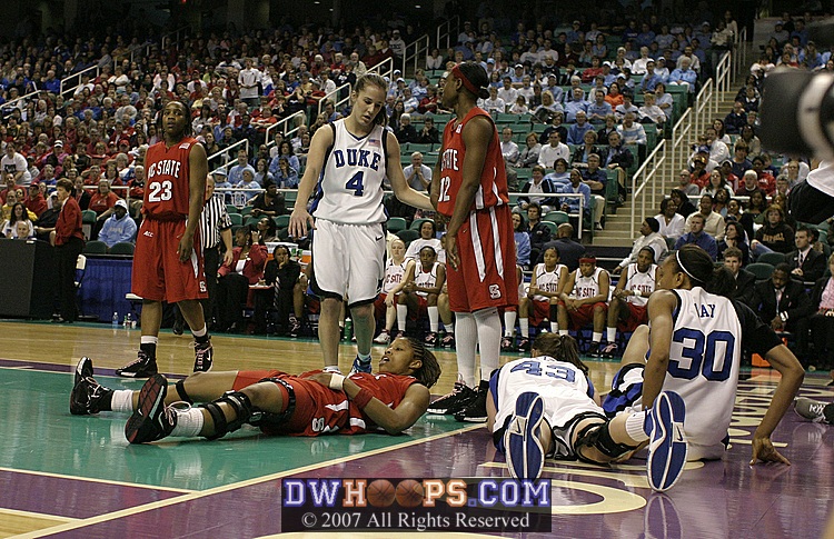 Aftermath of the Whittington foul