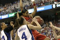 31-20, 6:38 - Keisha Brown rebounds a Bales miss