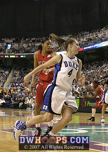 ...then breaks inside.