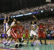 32-22, 4:30 - A made Bales freethrow put Duke up by ten again