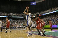 32-31, :24.0 - ...and despite Goring's absence with three fouls...