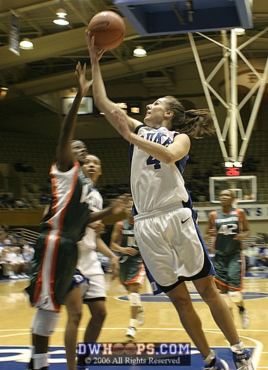 Abby Waner takes it to the hoop in transition