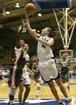 Abby Waner takes it to the hoop in transition