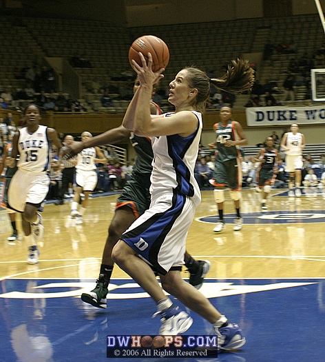 Abby Waner pulls up for a shot
