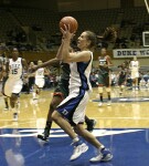 Abby Waner pulls up for a shot
