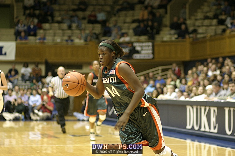 Miami's Charmaine Clark