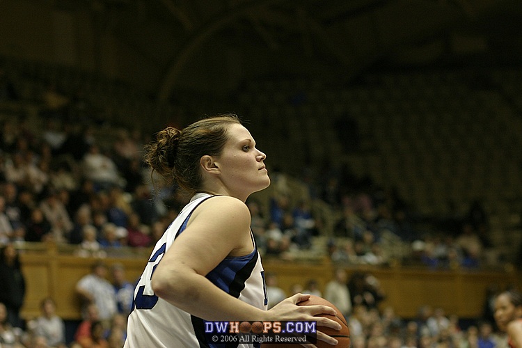 Alison Bales, after pulling down a defensive rebound