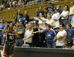 Duke fans young and old work their magic on Maurita Reid
