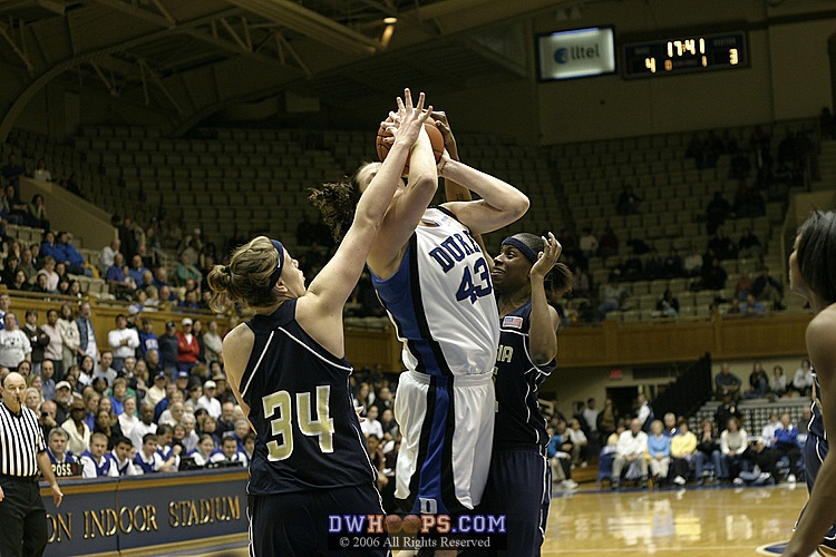Brigitte Ardossi forces Alison Bales into a turnover