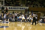 Wanisha Smith forces the ball out of bounds