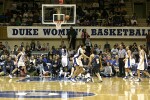 Brigitte Ardosi gets the hoop and harm from Bridgette Mitchell