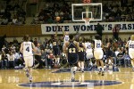 ...resulting in a Kentrina Wilson basket, making it 35-20 Duke.