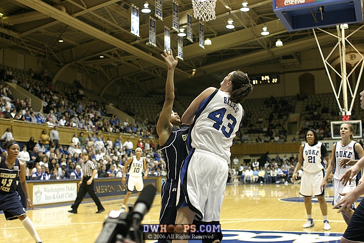 ...only to be fouled by Jill Ingram, (3 of 6)