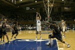 Bales missed the first free throw, but made the second.  (4 of 6)