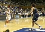 On the break, Harding drives... (1 of 3)