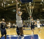 ...and Abby converts the layup: Duke by 20. (3 of 3).  Duke led by 16 at the break, after giving up a 4 point play at the other end.