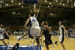 Alison Bales on defense early in the second half
