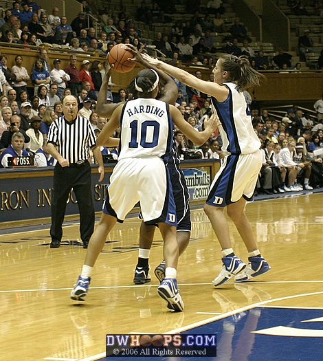 Duke defenders forced 26 Georgia Tech turnovers, good for 37 Blue Devil points.