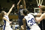 Tech's Chioma Nnamaka led the Jackets with 13 points