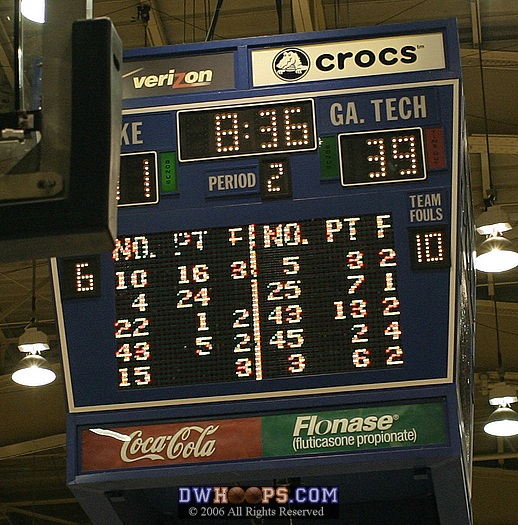 "24 points, no fouls!"