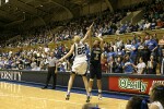 ...but Brittany Mitch recovers to force a Higgs miss