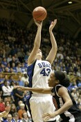 Alison Bales scored the first Duke basket of the game