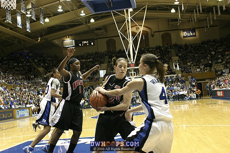 ...and Maryland's Shay Doron is there for the rebound