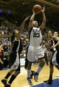 Wanisha Smith attempts a layup