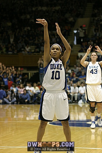 Harding made the first free throw, but missed the second
