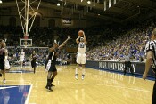Wanisha Smith swishes the long range jumper