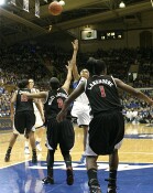 Duke answers again, as Lindsey Harding drains a fallaway jumper from the lane