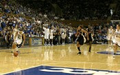 After an Emily Waner steal, Wanisha Smith picks up the loose ball, and goes in for the layup...  (1 of 4)