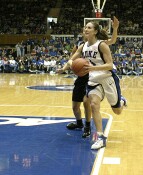 After Maryland had closed the gap to 2, Abby Waner answers with a layup