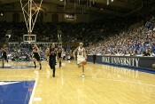 Lindsey Harding on the break