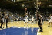 Wanisha Smith completes the three-point play.