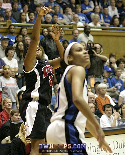 Crystal Langhorne's jumper is good for the second palindrome of the afternoon.