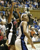Crystal Langhorne's jumper is good for the second palindrome of the afternoon.