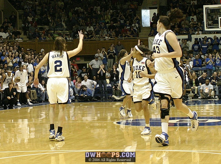 Emily Waner calls out the defense, but Maryland would take a timeout...