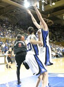 The strobe flashes again as Wiley-Gatewood sees an open Shay Doron...