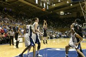 ...and Shay buries a long 2, ending Duke's 10-0 run.