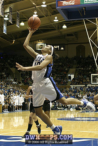 DWHoops.com Duke vs. Maryland - Lindsey Harding