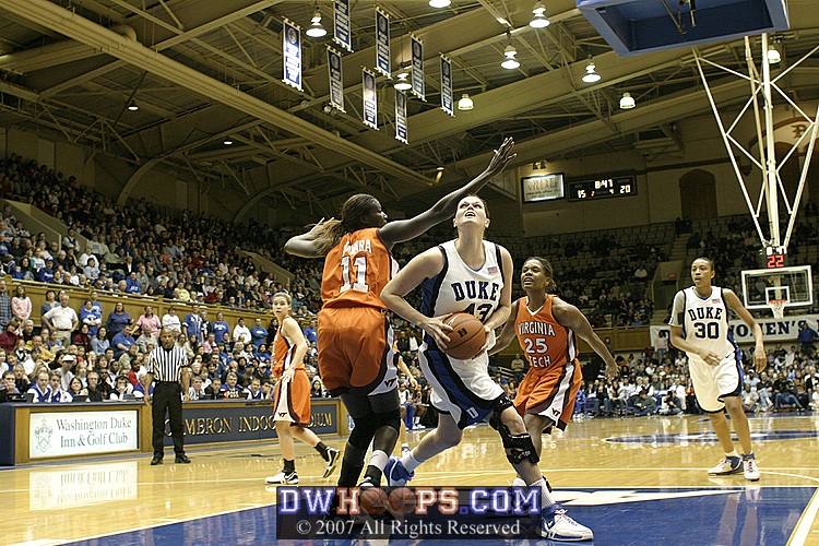 Alison Bales cuts around Diawara for the layup [1 of 3]