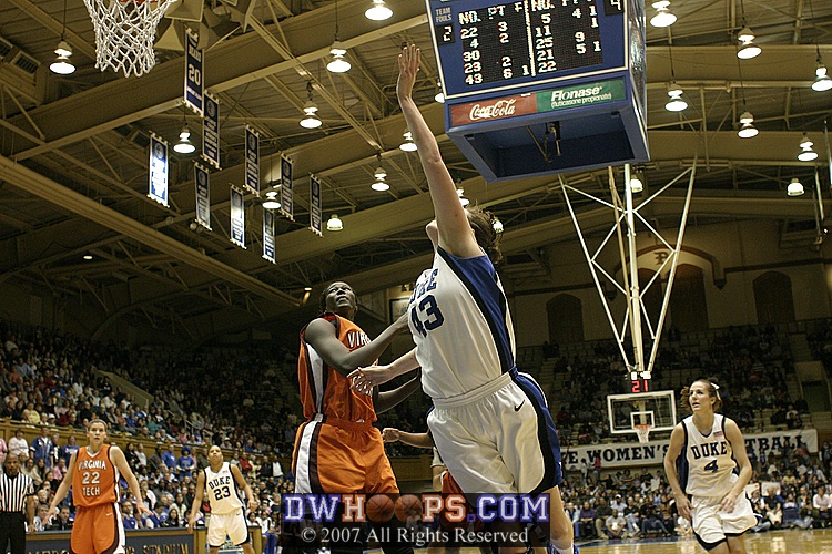 Alison Bales cuts around Diawara for the layup [2 of 3]