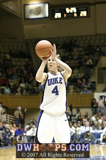 Abby Waner gives Duke the lead from the stripe