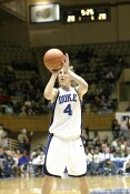 Abby Waner gives Duke the lead from the stripe