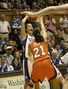 Abby Waner calls out to a teammate before tossing the skip-pass